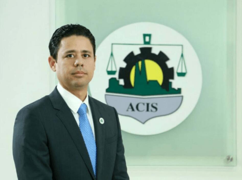 Carlos Guillermo Núñez, presidente de la Asociación de Comerciantes e Industriales (ACIS)