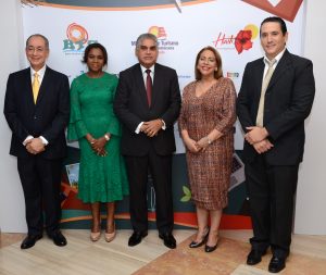Luis Felipe Aquino, Miousemine Celestín, Fausto Fernández, Luisa María de Aquino y Edwar Wall