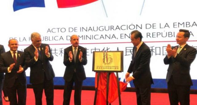 República Dominicana abre embajada en China tras establecer relaciones diplomáticas.