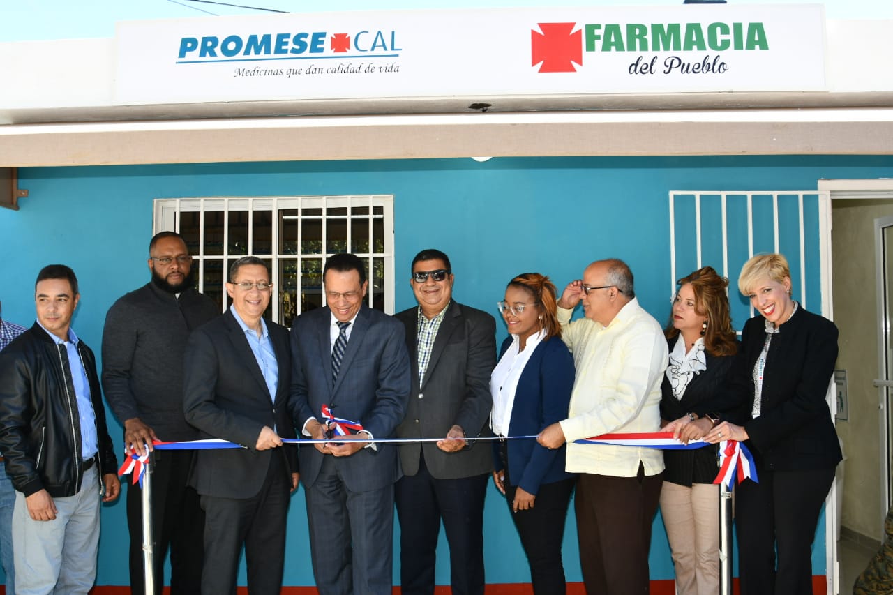 PROMESE inaugura farmacia en comunidad de Constanza.