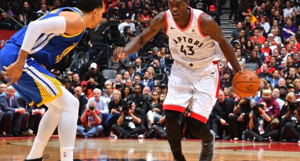 Raptors ganan el primer juego en las finales de la NBA