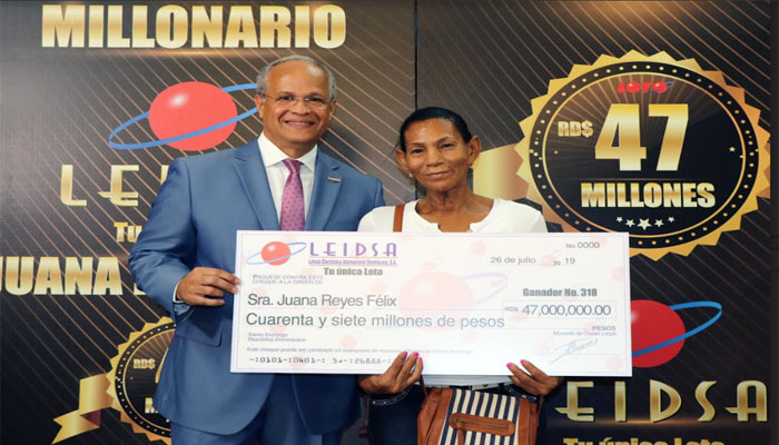 Conserje se gana 47 millones de pesos en Leidsa