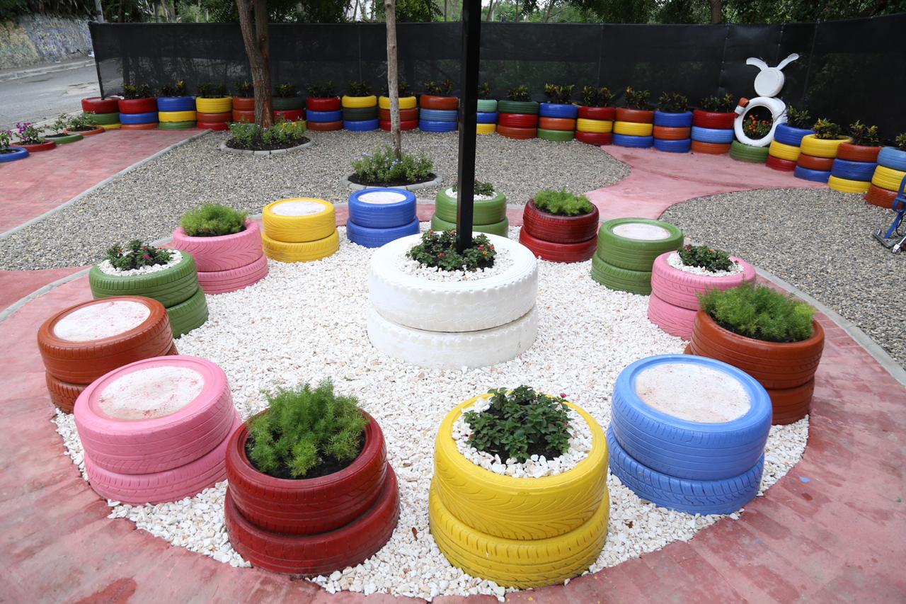 Alcalde Abel Martínez entrega el segundo de diez jardines ecológicos en espacios rescatados