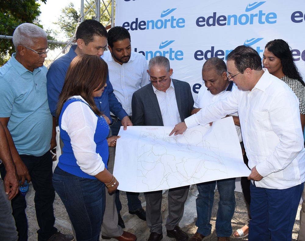 EDENORTE comienza rehabilitación redes en comunidades de Valverde