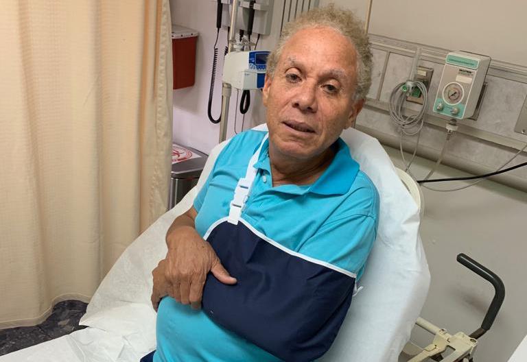 Ángel Rondón espera recuperarse pronto de hombro izquierdo