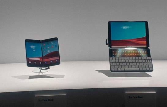 Microsoft lanza dos nuevos productos Surface con pantalla plegable, Neo y Duo