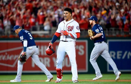 Juan Soto se viste de héroe y los Nacionales avanzan a la Serie de División