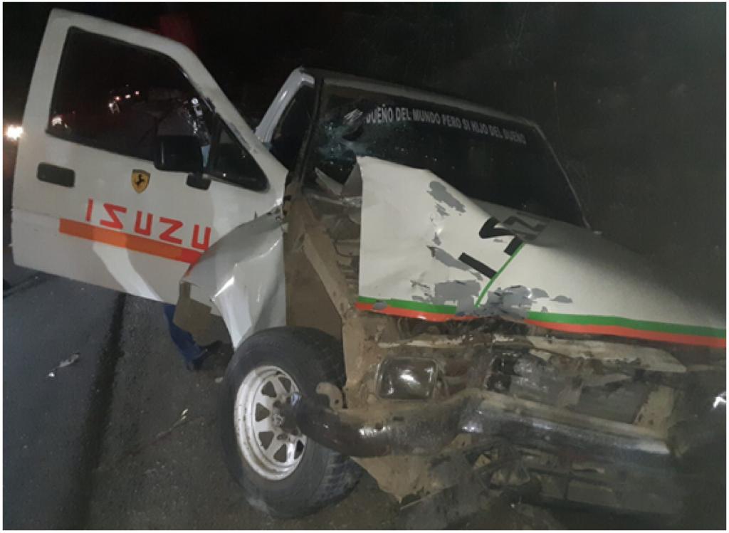 Hombre y mujer mueren atropellados por camioneta en Mao.