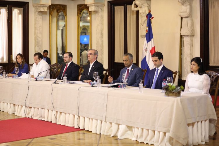 ANJE dialoga con presidente Luis Abinader sobre clima empresarial joven