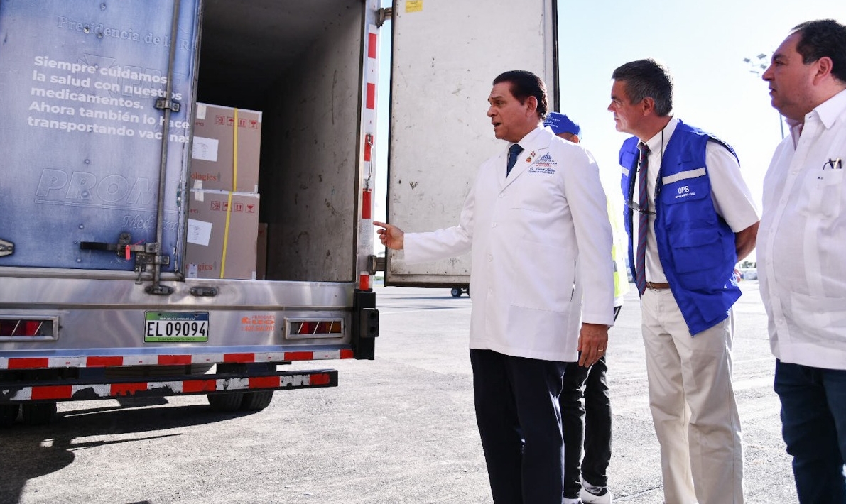 Repùblica Dominicana recibe 85 mil dosis de vacunas contra el cólera