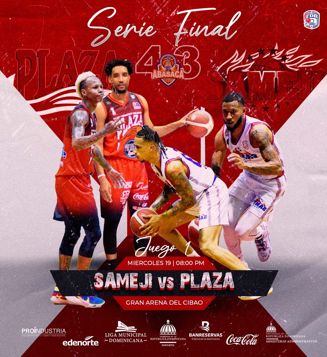 Arranca este miércoles la serie final “Colora” del Baloncesto Superior de Santiago entre Sameji y Plaza