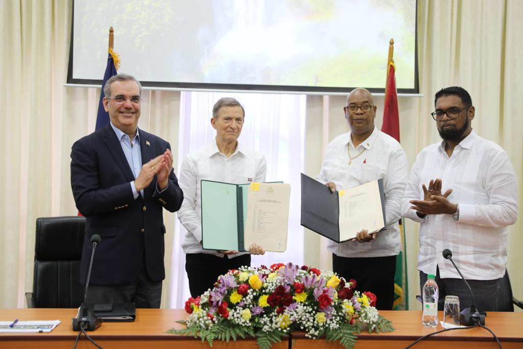 República Dominicana logra importante acuerdo de cooperación energética sin precedentes con Guyana