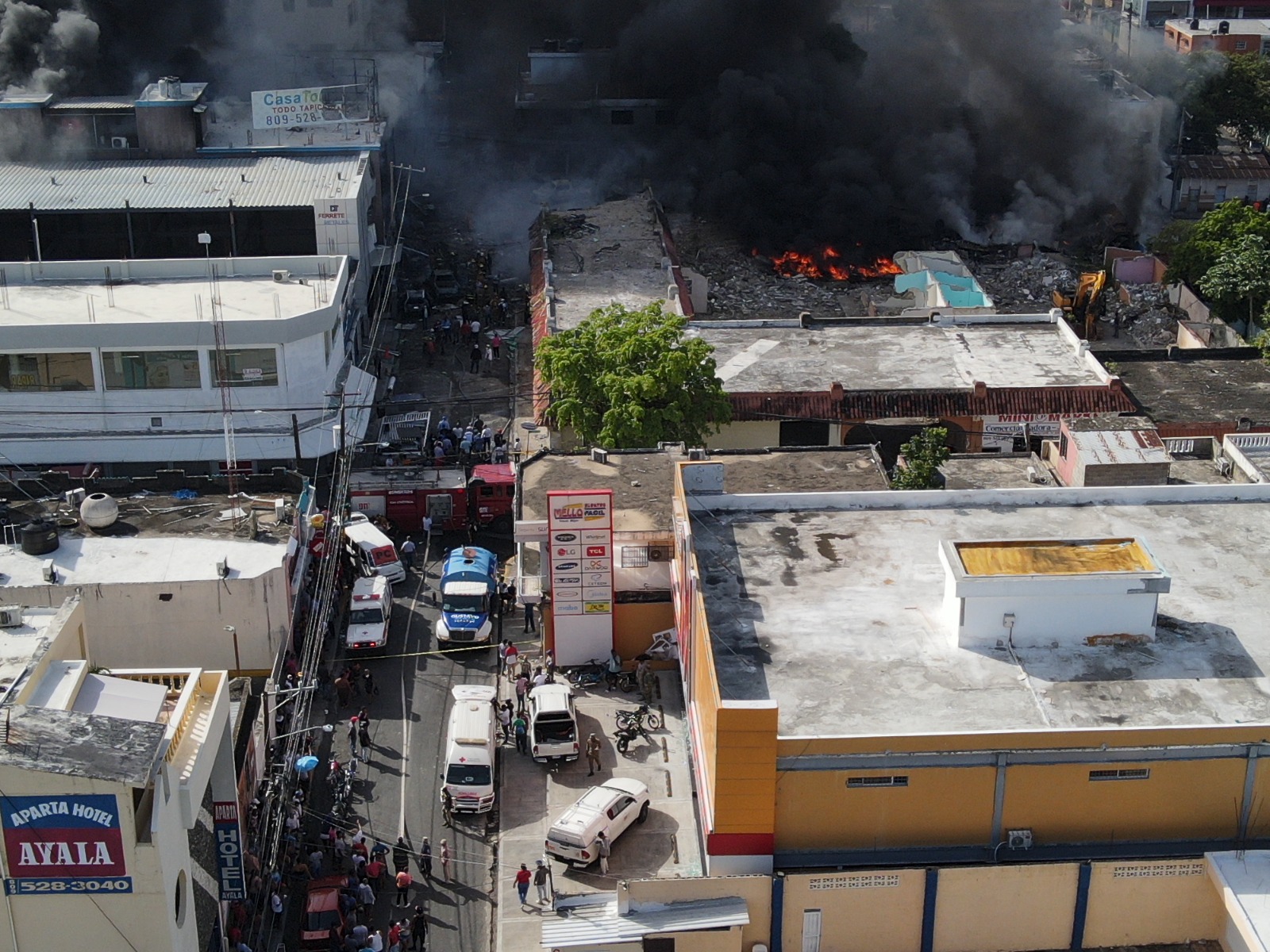 COE emitirá boletines dos veces al día sobre operativo de rescate de explosión en San Cristóbal