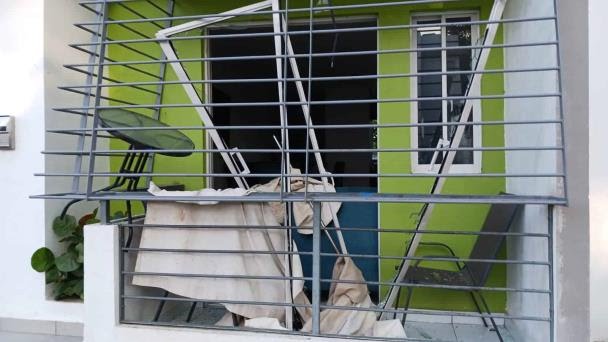 Tres hermanas menores heridas por explosión de tanque de gas en un apartamento en Santiago