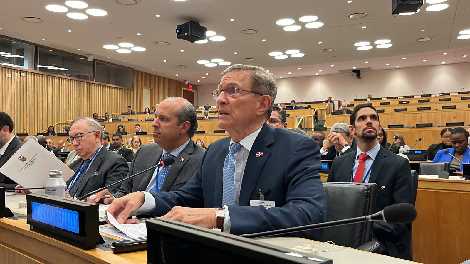 Canciller Roberto Álvarez llama al Consejo de Seguridad de la ONU a aprobar urgente resolución con mandato amplio para fuerza de seguridad en Haití