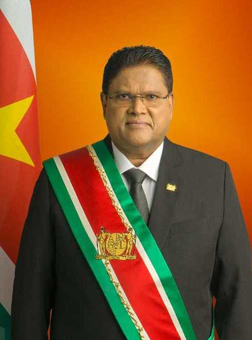 Presidente Abinader recibirá en el Palacio Nacional visita oficial de su homólogo de Surinam