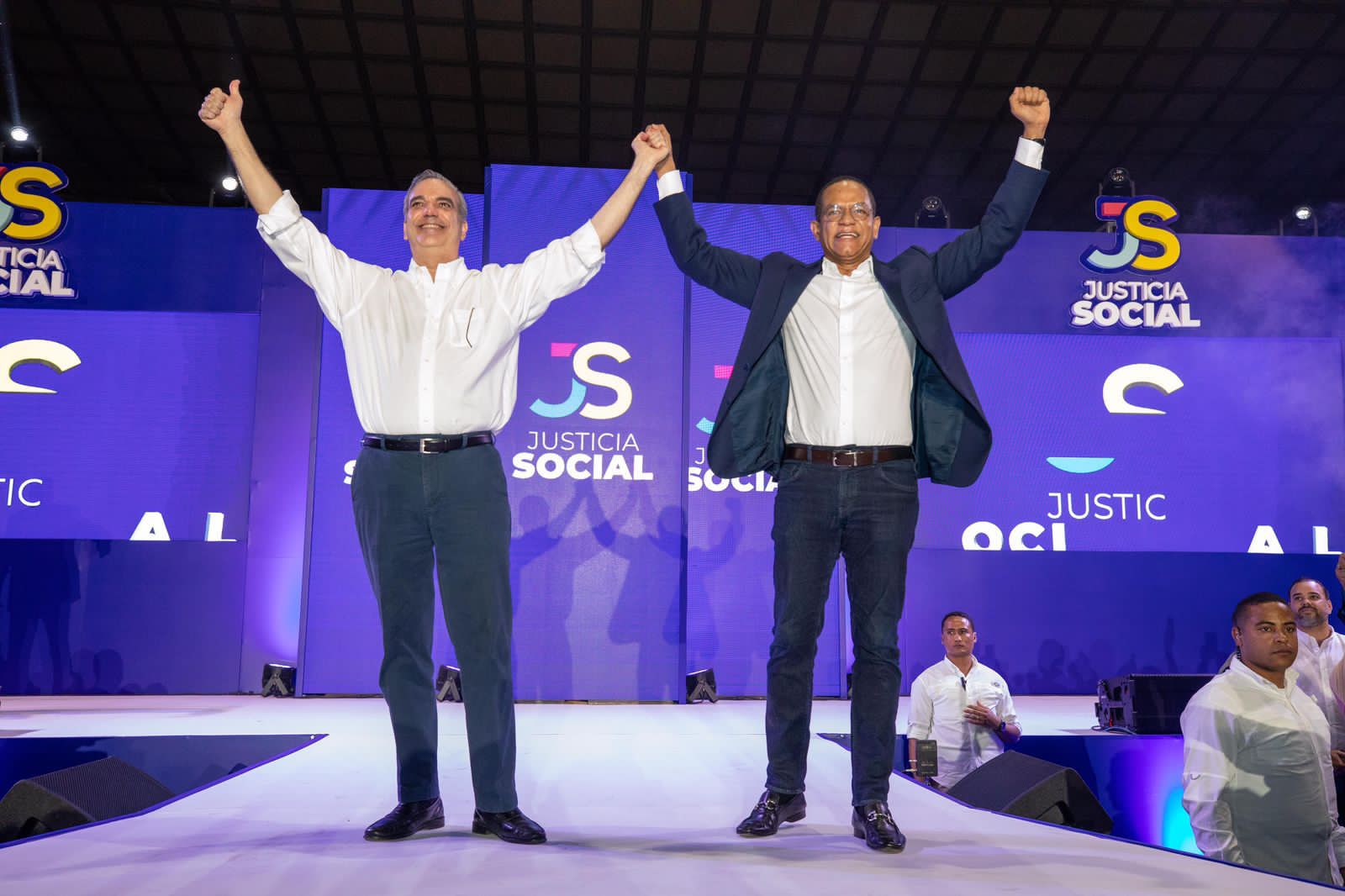 Justicia Social y PRM sellan alianza para “profundizar el cambio” con Luis Abinader como candidato