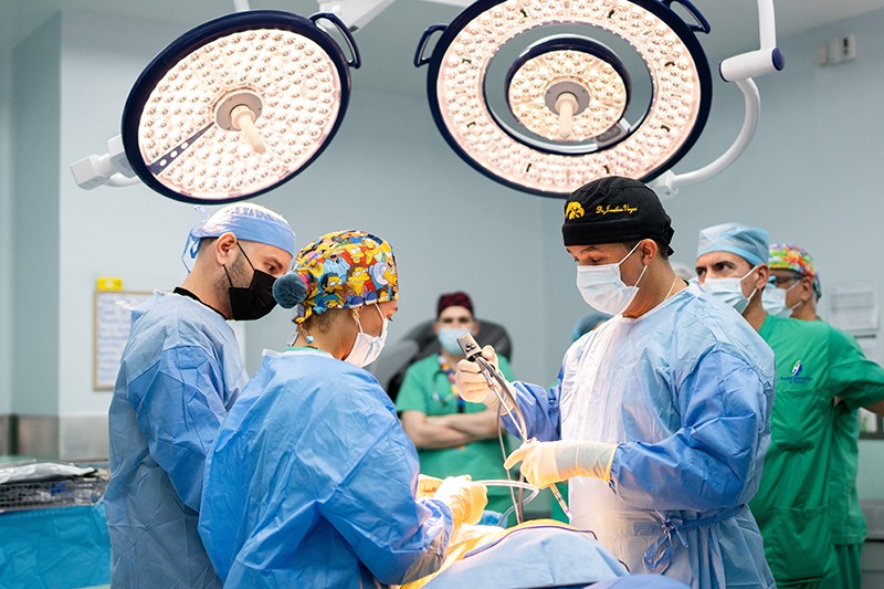 HOMS realiza con éxito primeras lobectomías robóticas por cáncer de pulmón de RD
