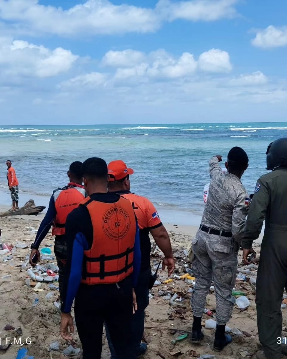 Defensa Civil recupera los cuerpos de tres personas desaparecidas en playa “El Bronx”, Puerto Plata