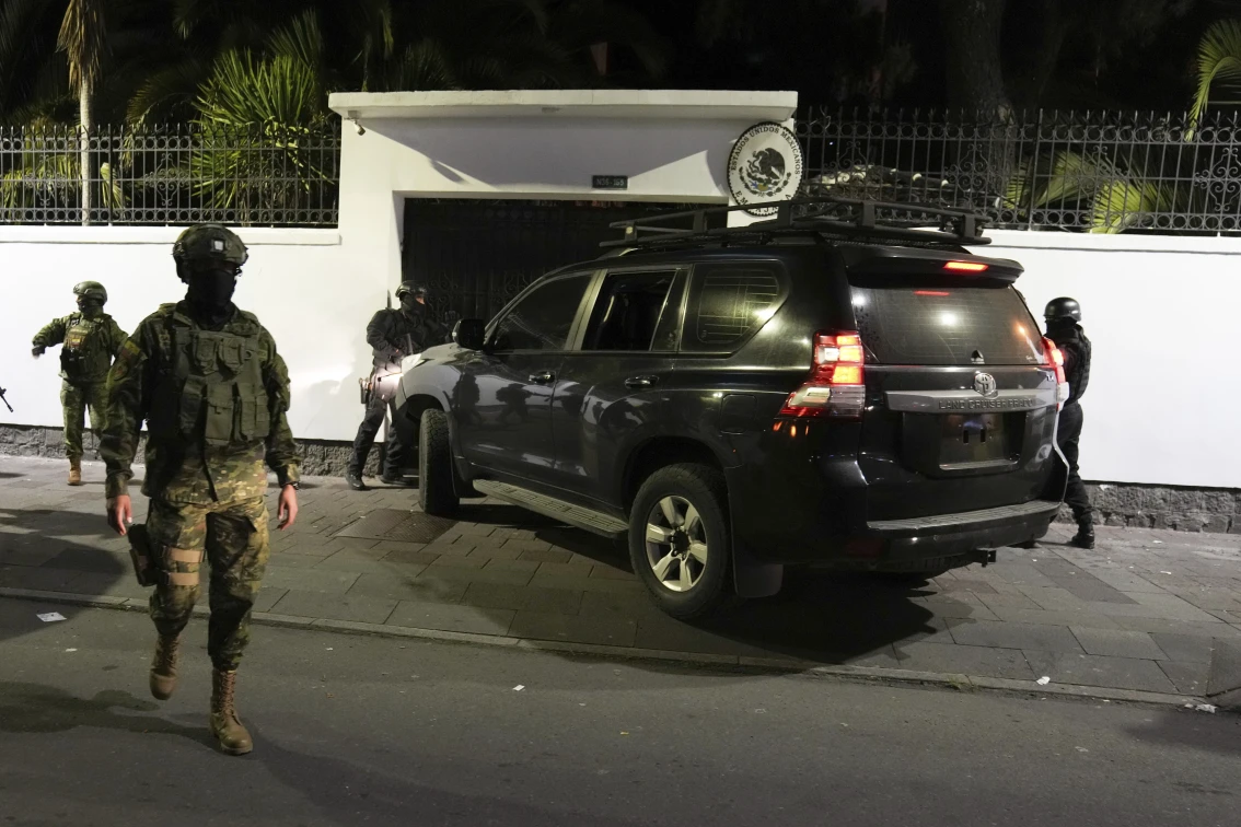 México denunciará el jueves a Ecuador en la Corte Internacional de Justicia por irrupción policial en su embajada en Quito