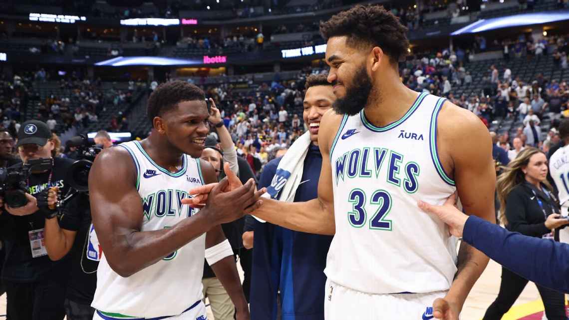 Los Wolves remontan, eliminan a los Nuggets y jugarán la final del Oeste