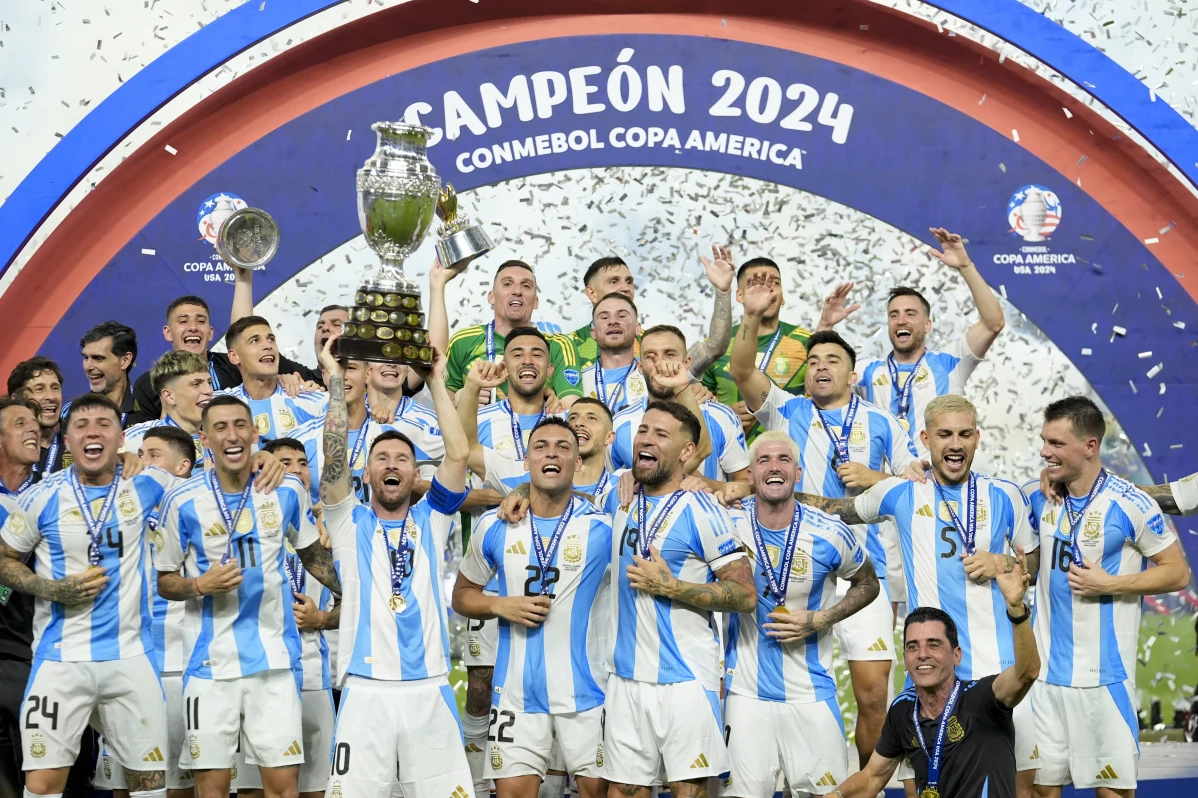 Argentina conquista su 16ta Copa América al vencer 1-0 a Colombia en caótica final
