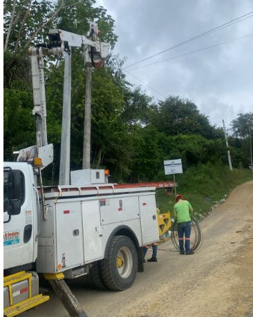 Edenorte desconecta clientes irregulares en comunidades de Puerto Plata