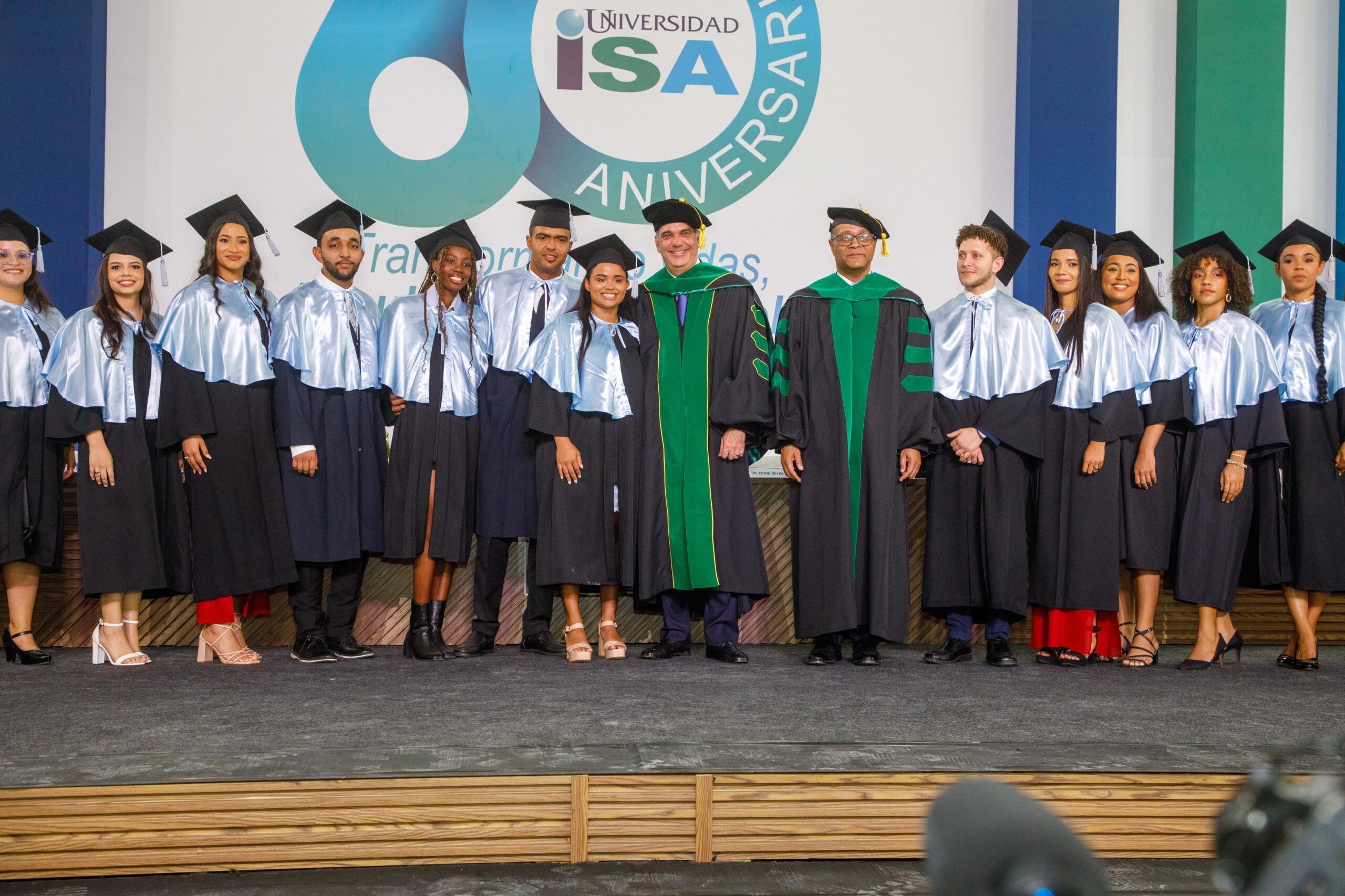 Presidente Abinader recibe Honoris Causa de la Universidad ISA por su liderazgo visionario e impulso de inicitivas en favor de la educacion y sector productivo del país