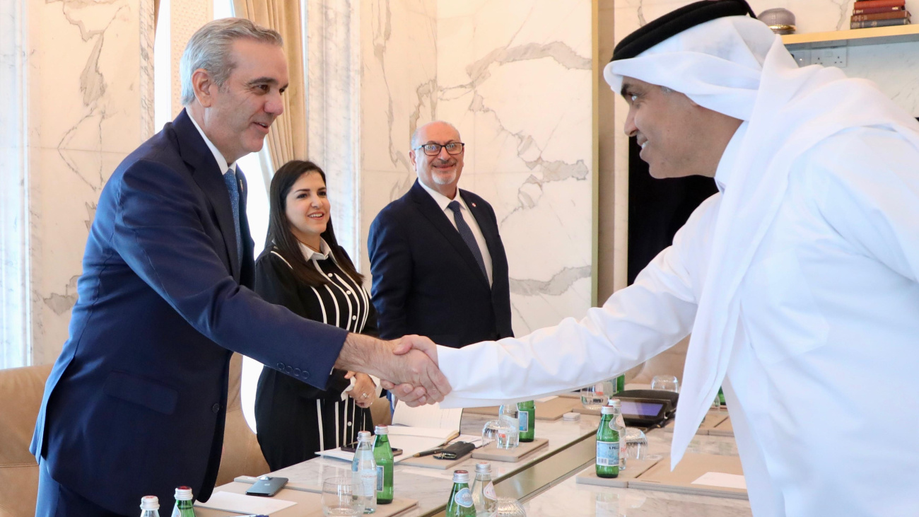 Presidente Abinader tendrá este lunes audiencia con Emir del Estado de Qatar