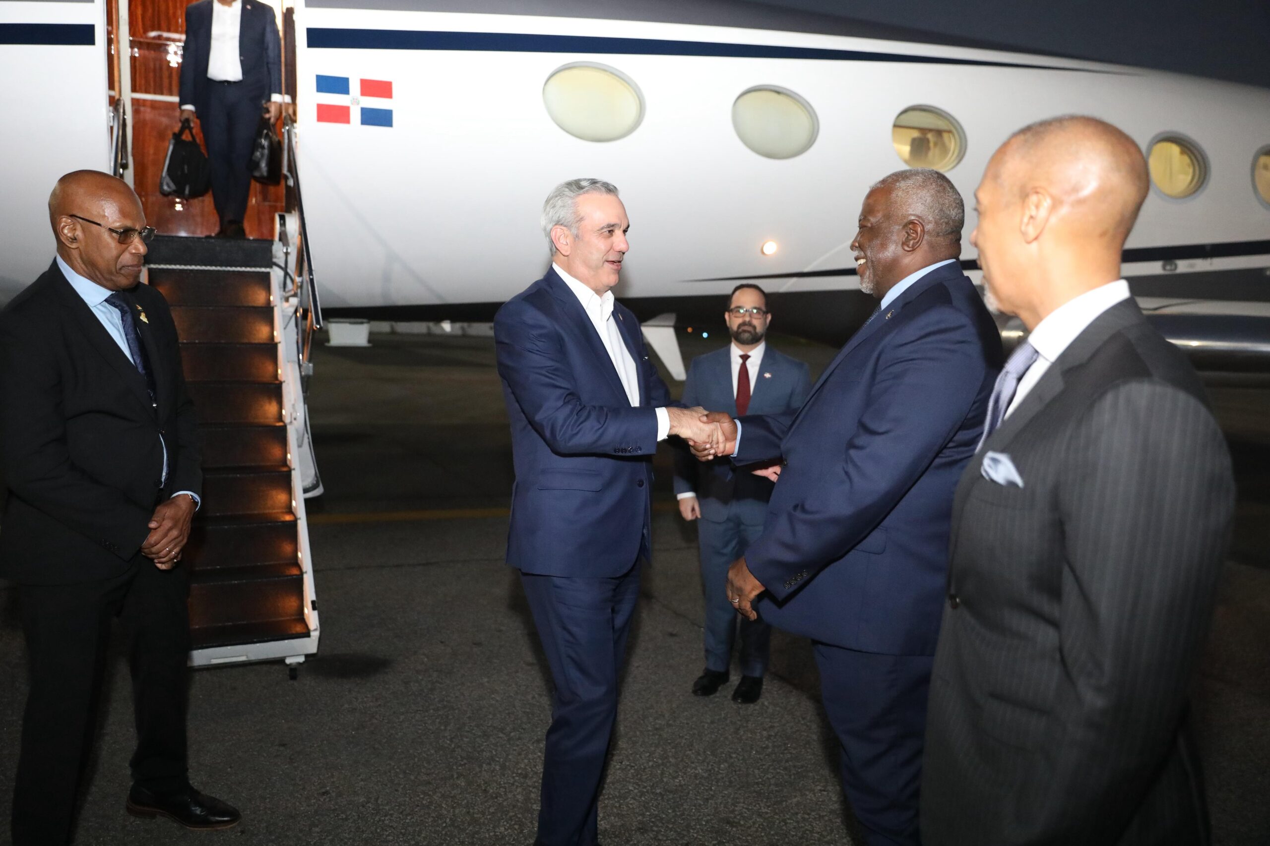 Presidente Abinader llega a Guyana donde hablará en Conferencia Internacional sobre Energía