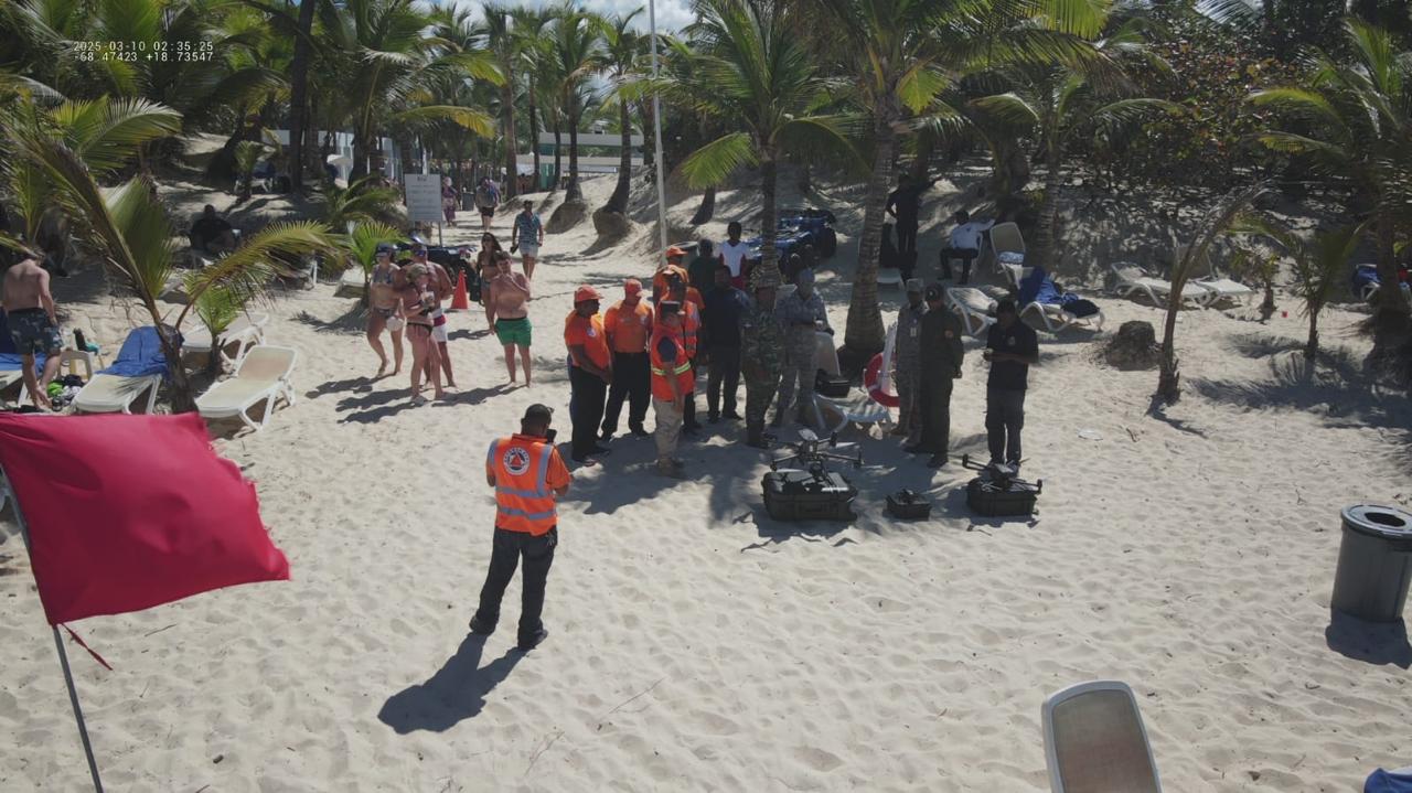 911 intensifica apoyo en la búsqueda de joven hindú desaparecida en Punta Cana con despliegue de equipos de drones