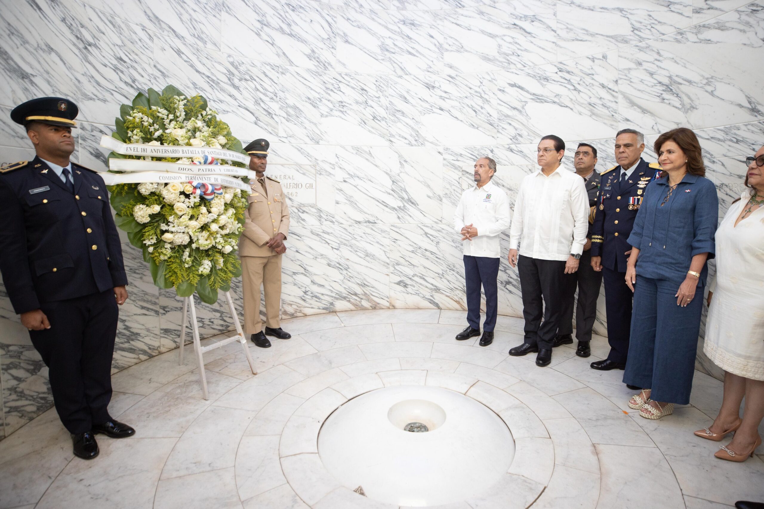 Raquel Peña da inicio a los actos conmemorativos por el 181 aniversario de la Batalla del 30 de Marzo