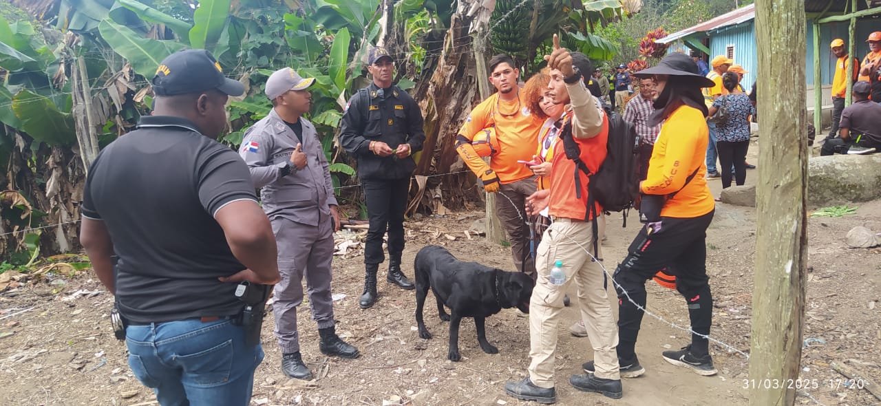 Policía Nacional junto al MP intensifica búsqueda para localizar a niño de 3 años reportado desaparecido en Jarabacoa