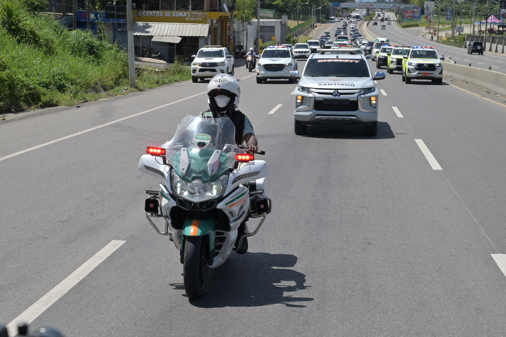 Autoridades de Santiago ponen en marcha carreteo de retorno para regular velocidad en autopista Duarte