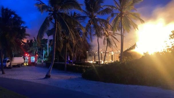 Incendio en Cap Cana afecta al menos 23 villas