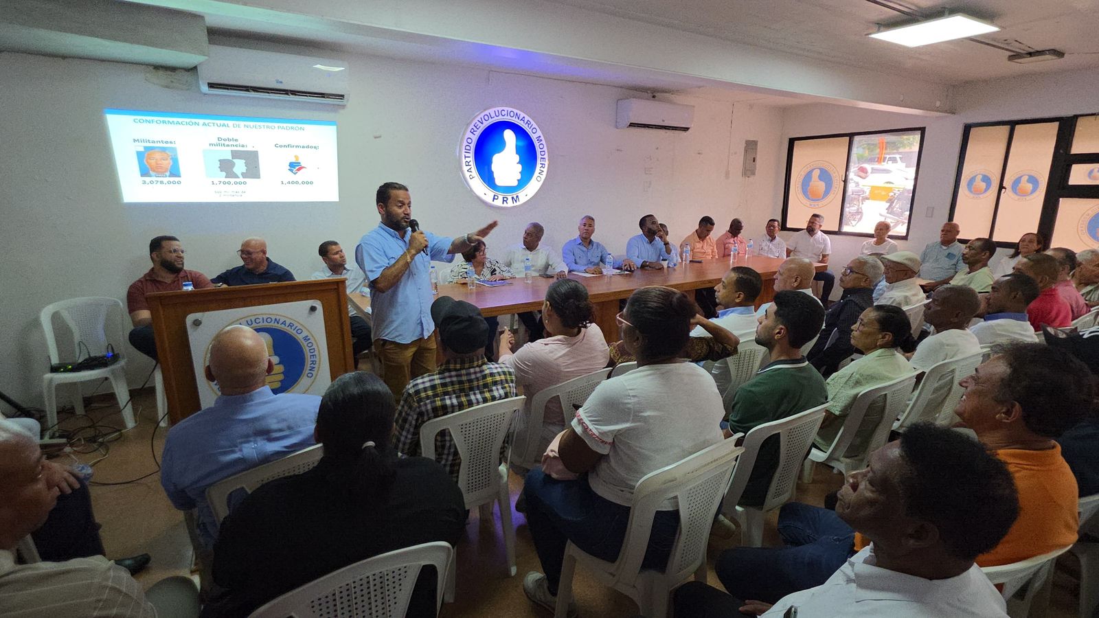 El PRM en Santiago realiza taller de afiliación y ratificación de militancia