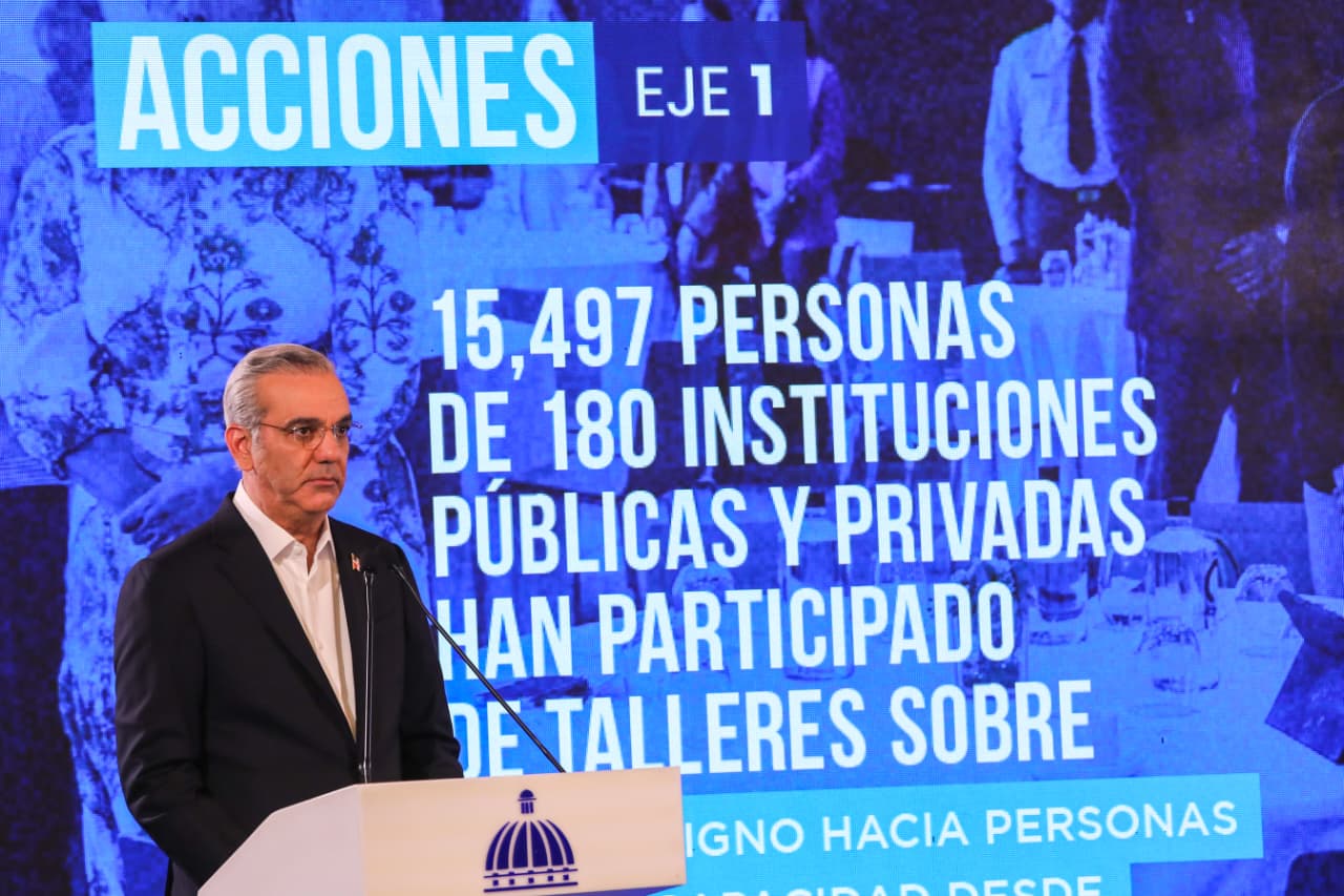 Presidente Abinader presenta Plan Nacional de Discapacidad 2025-2035 para garantizar igualdad de condiciones y oportunidades para todos