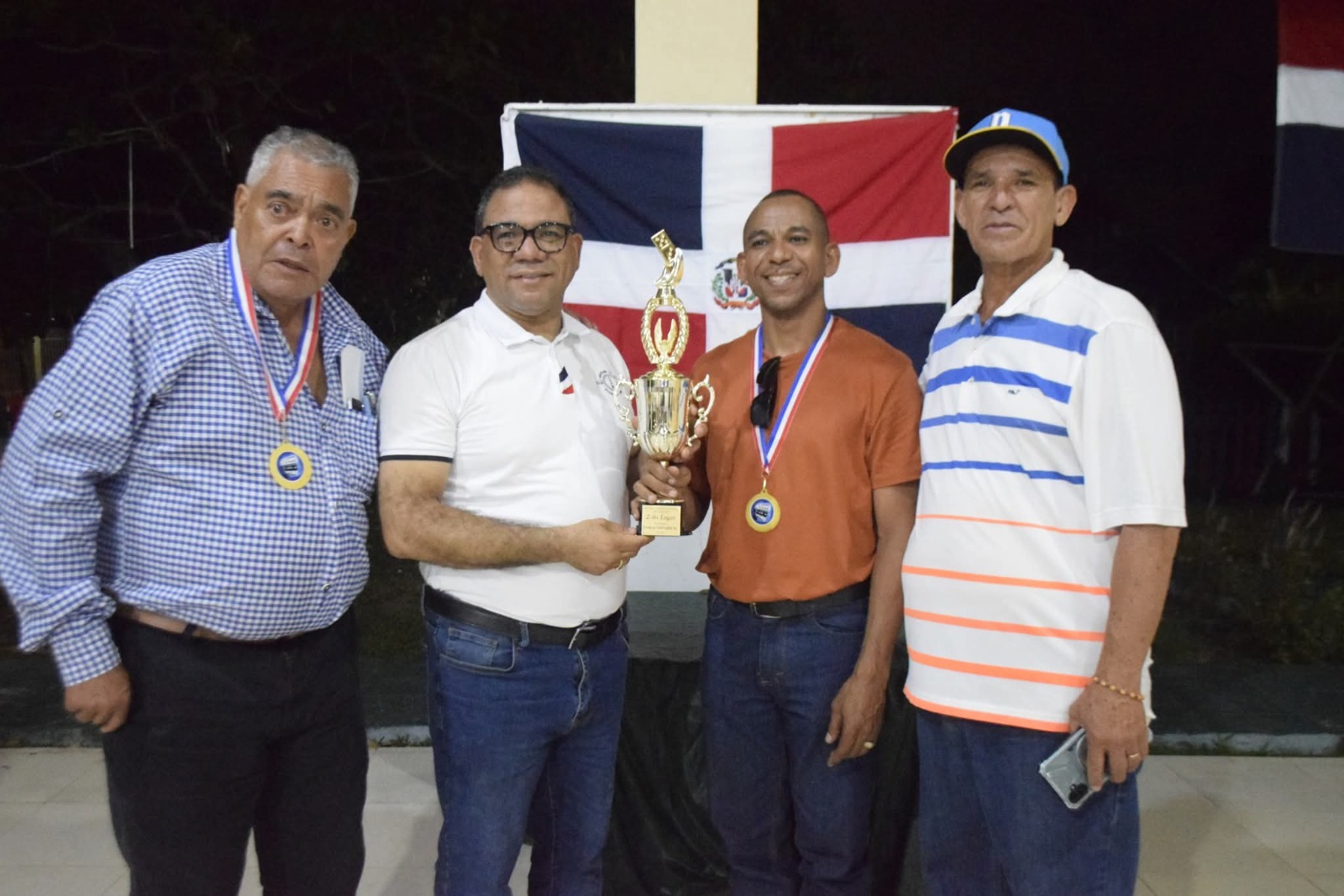 CDP Santiago logra segundo lugar en la VI Copa Independencia de Dominó