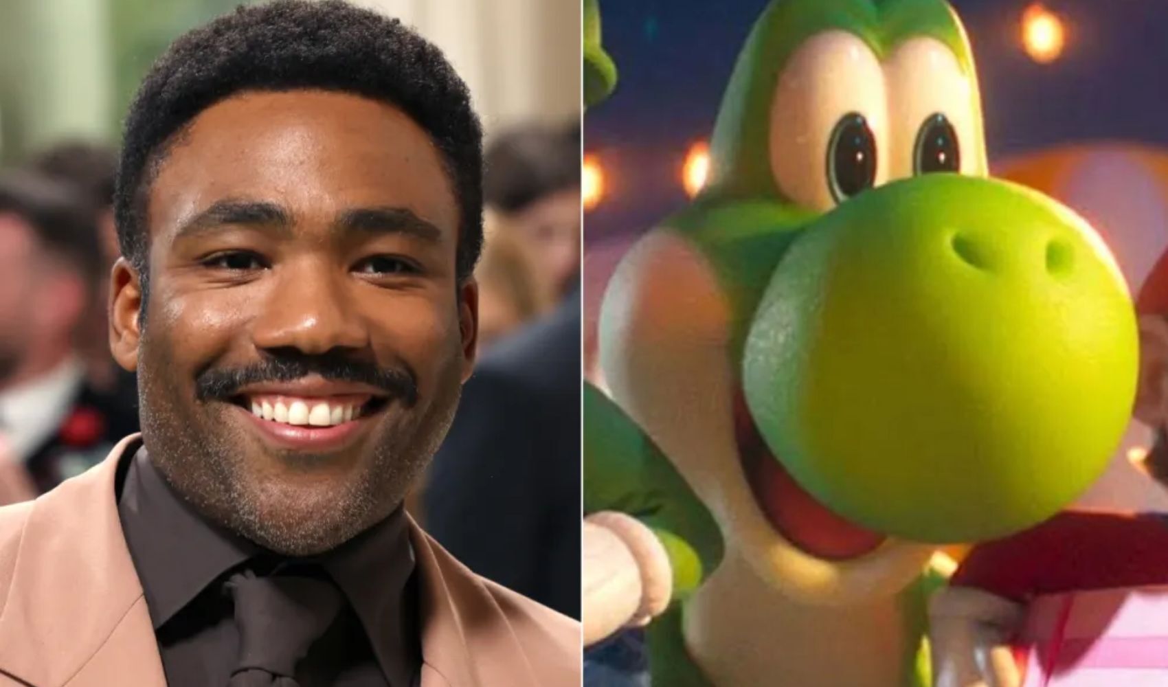 Donald Glover hizo campaña para ser Yoshi en Super Mario Galaxy: La Película