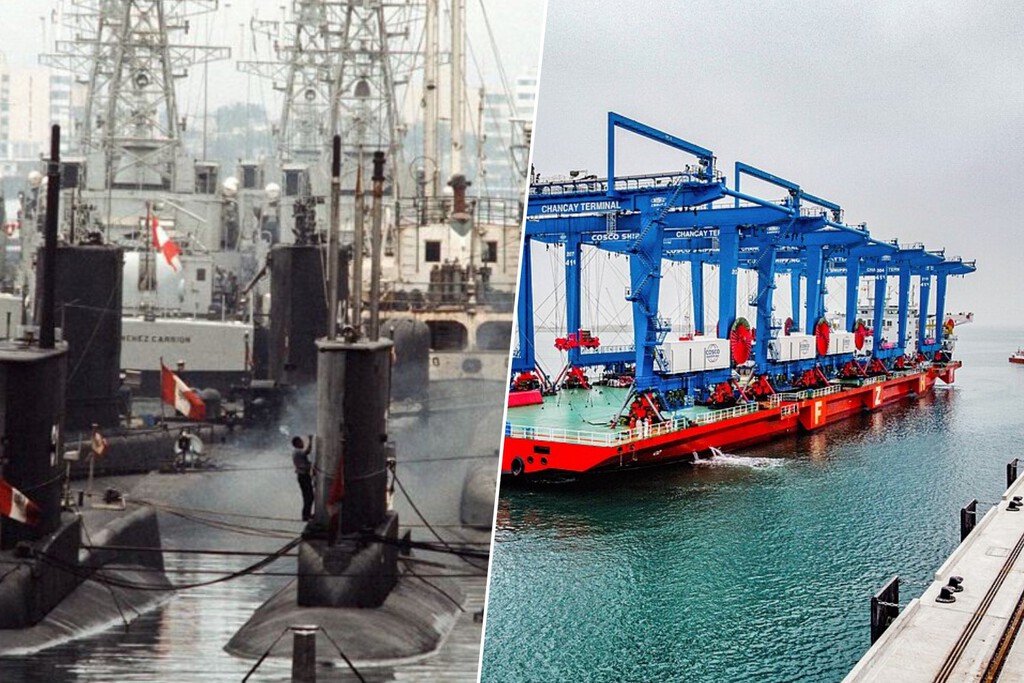 La lucha de titanes en Perú: EEUU y China compiten por el control marítimo a 80 km de distancia
