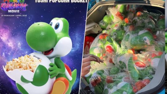 El palomitero de Yoshi se vende por 2.400 euros: cuando la especulación se convierte en la mejor campaña posible