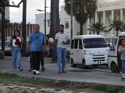 Juegos familiares y tranquilidad marcaron el Viernes Santo en Santo Domingo