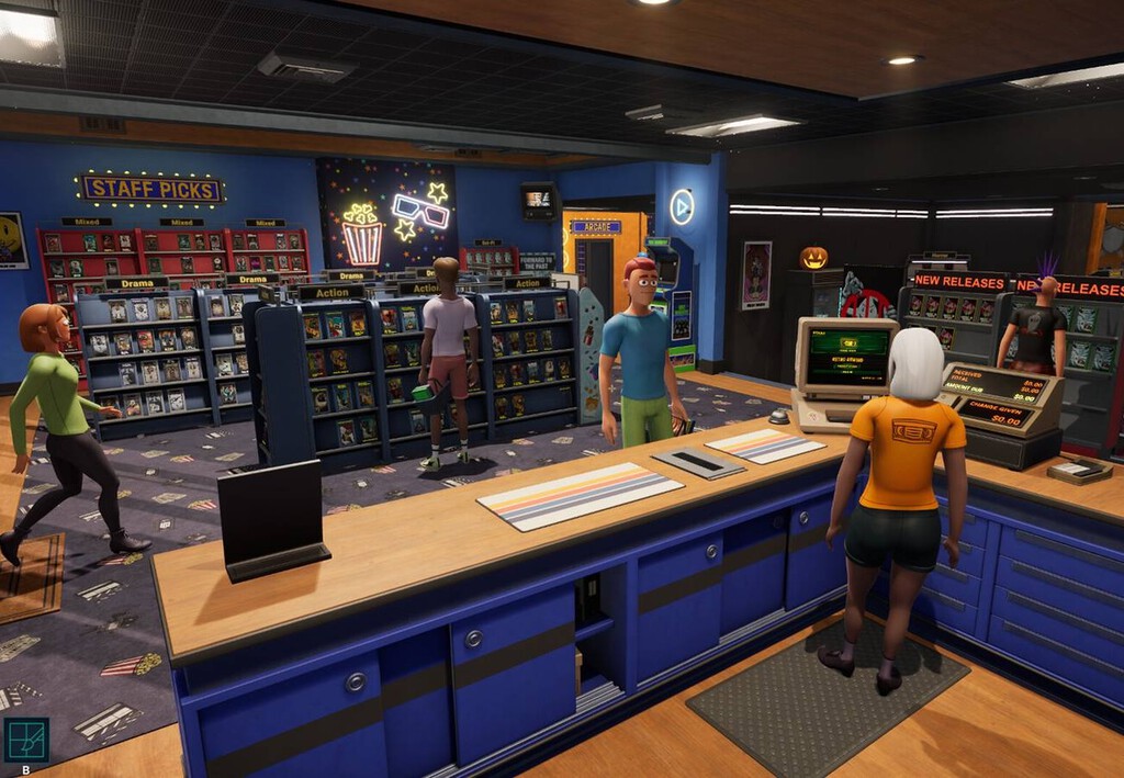 Nuevo auge en Steam: juegos de gestión de videoclubs y reparación de videojuegos