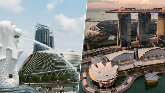Singapur se está haciendo a sí mismo, literalmente: ha ganado un 25% de tierra al mar y convierte aguas residuales en agua potable