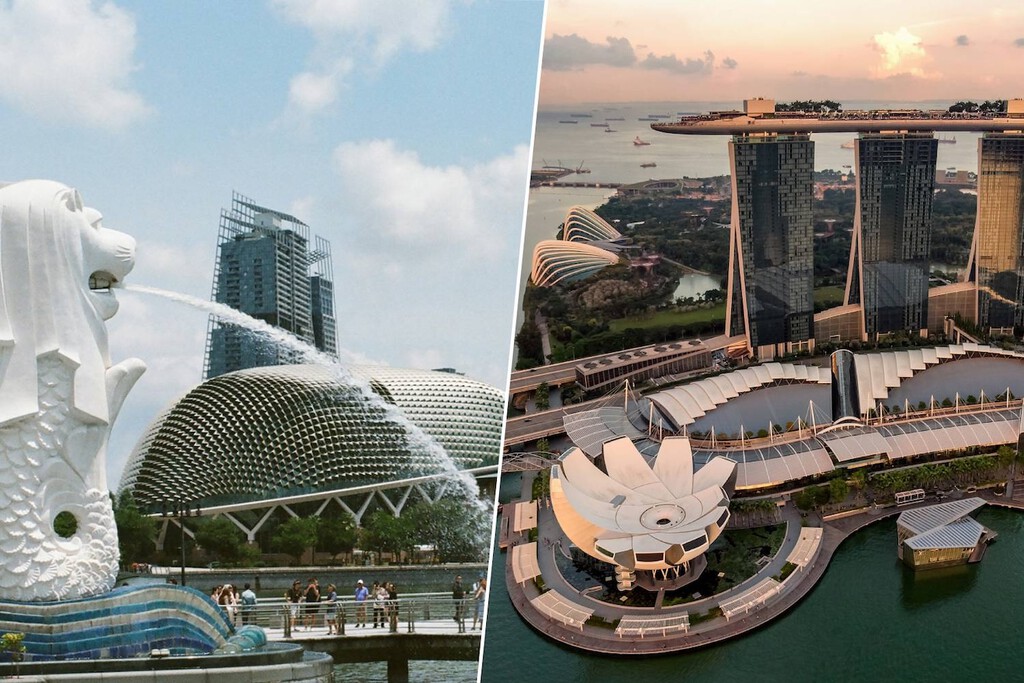 Singapur se está haciendo a sí mismo, literalmente: ha ganado un 25% de tierra al mar y convierte aguas residuales en agua potable