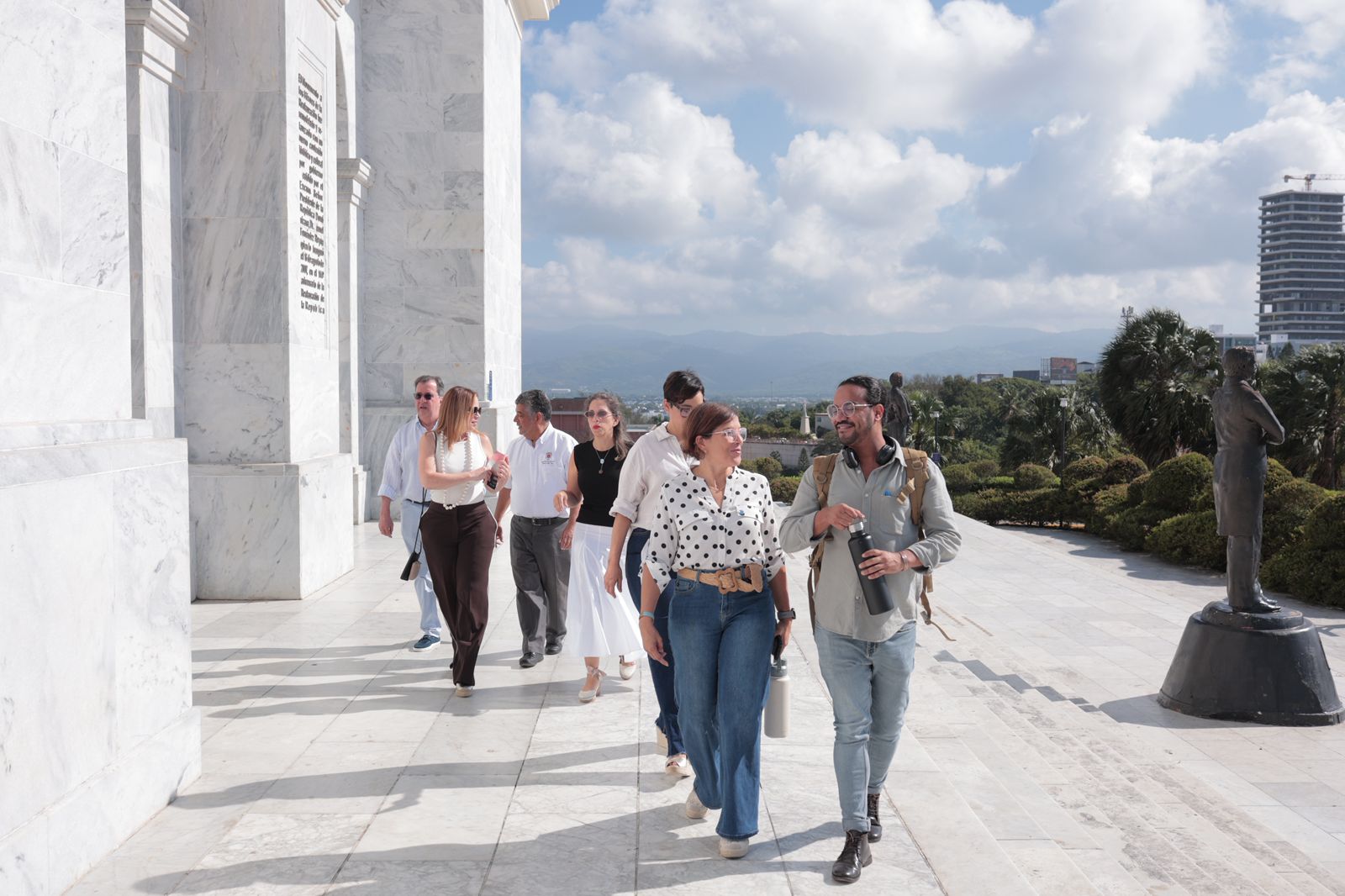 Avanzan trabajos de transformación del Monumento con inversión de RD$60 millones