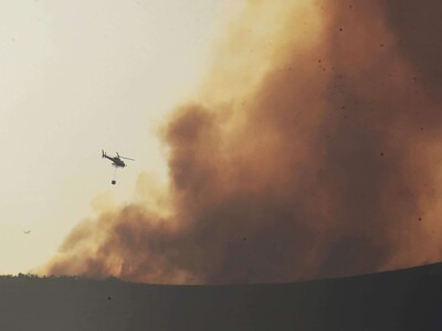 Despoblación y envejecimiento agravados por fuego: España Portugal