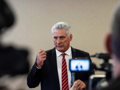 Díaz-Canel denuncia bloqueo económico a Cuba por parte de EE. UU.