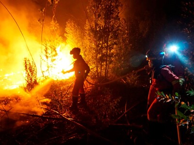 Incendio forestal en Madrid provoca evacuaciones masivas