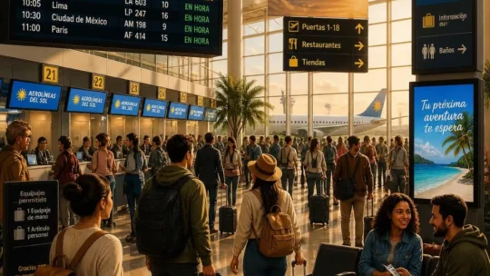 Tráfico aéreo de RD creció un 9.2% en mayo, uno de los mejores desempeños en la región
